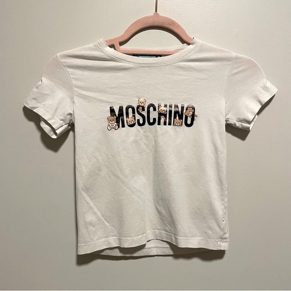 Moschino Other - Moschino Teddy Bear T-Shirt in White Cotton